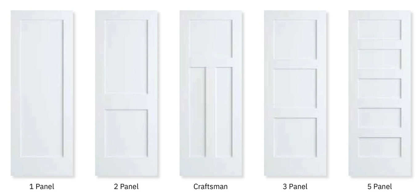 Shaker Flat Panel Interior Doors - PBSbuild